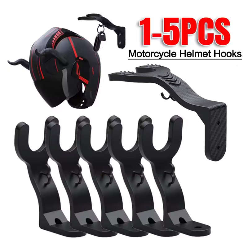Kitchen Appliances Cabinet - 1-5pcs Motorcycle Helmet Hook Multipurpose Hook