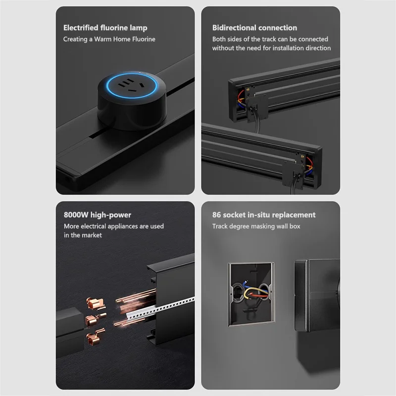 Power Track Socket Home Kitche - Kitchen Appliances Quality review and price