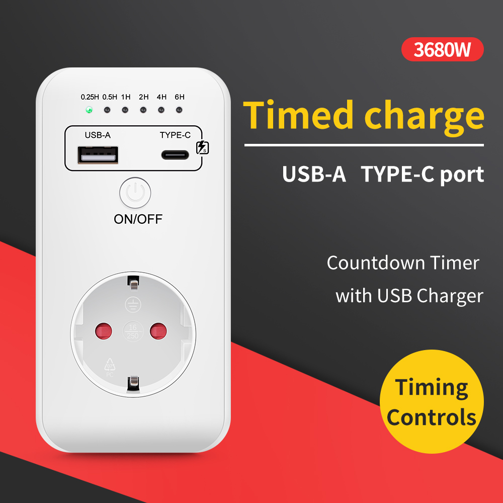 USB Type-C Timer Switch Digita - Kitchen Appliances Outlet review and price