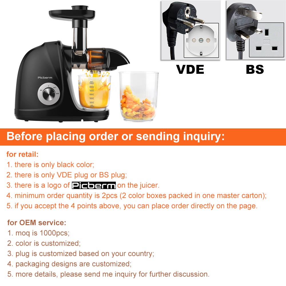 2026-Black Horizontal Slow Jui - Kitchen Appliances Quality review and price