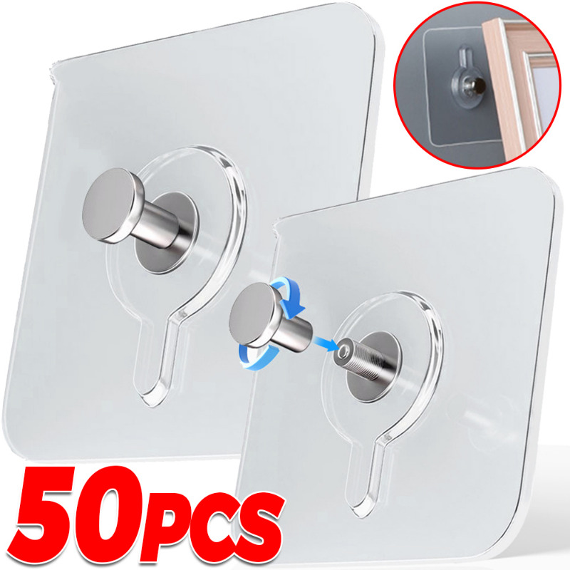 Adhesive Nails Wall Hooks Stro - Kitchen Appliances Cabinet review and price