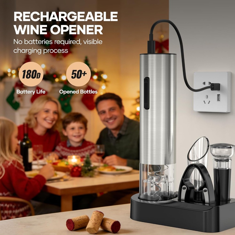 USB Electric Wine Opener,Recha - Wine Opener Electric review and price