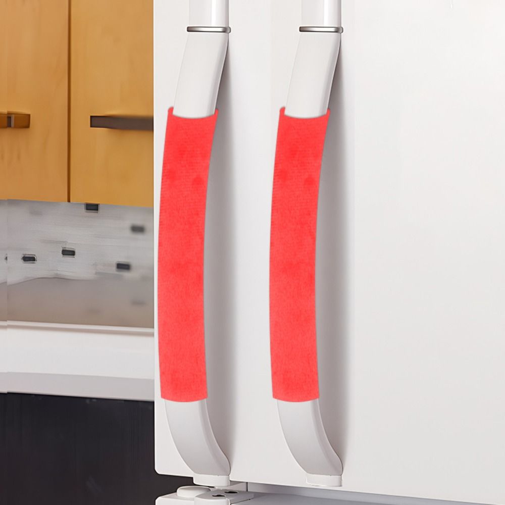 2Pcs/Set Refrigerator Door Han - Kitchen Appliances Red Knobs review and price