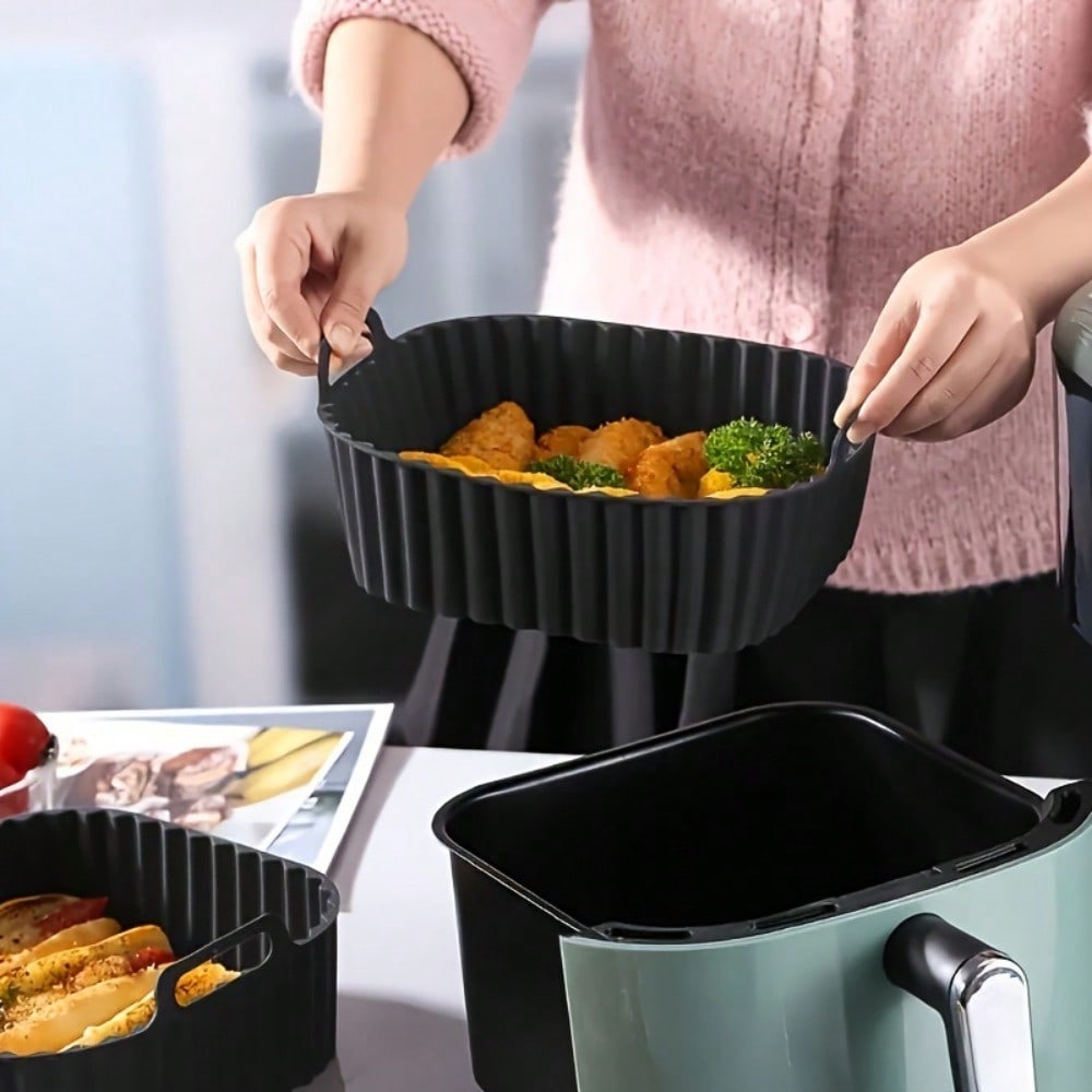 1pc Reusable Silicone Air Frye - Kitchen Appliances Store review and price