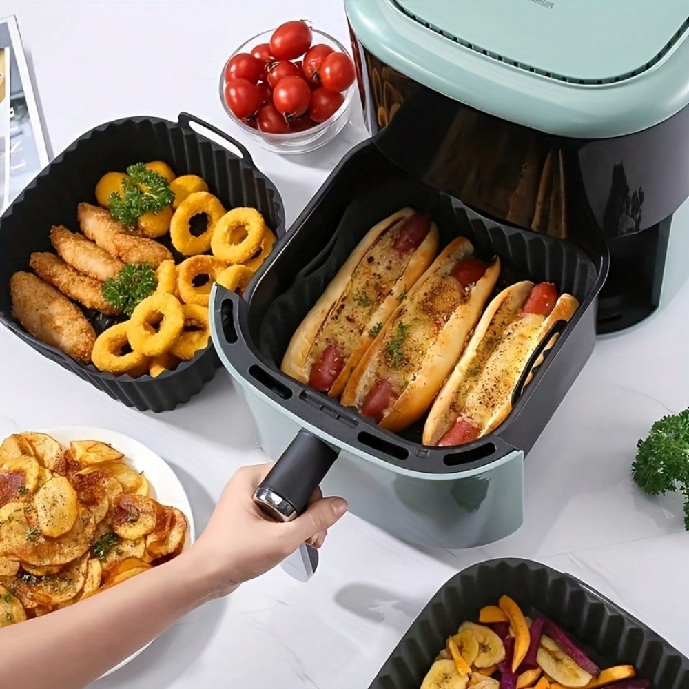 1pc Reusable Silicone Air Frye - Kitchen Appliances Store review and price
