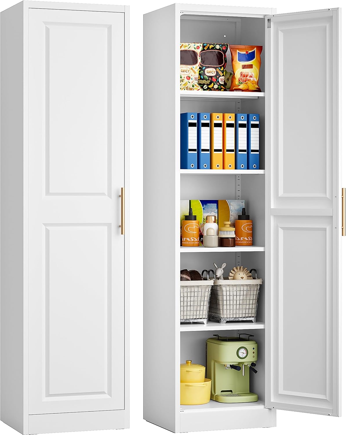 Tall Narrow Storage Cabinet Wi - Kitchen Appliances Cabinet review and price