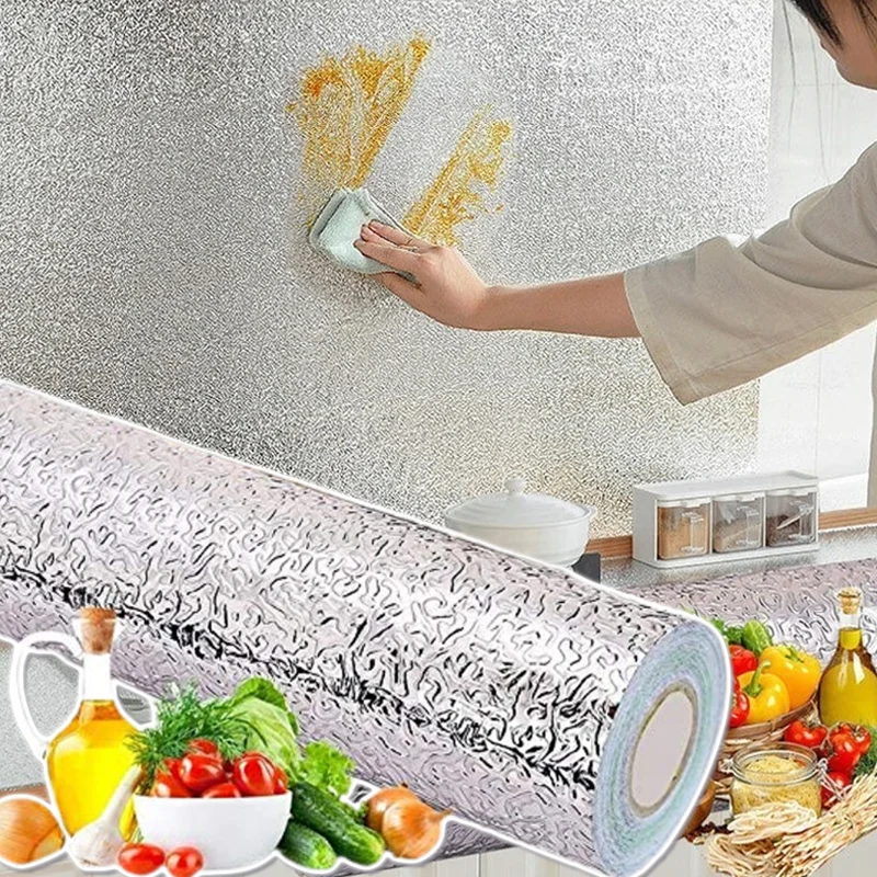 Aluminum Foil Anti Oil Kitchen - Kitchen Appliances Cabinet review and price