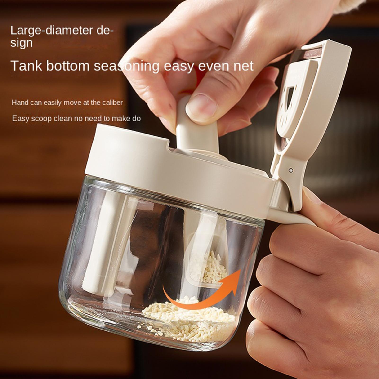 Seasoning Jar Leak-Proof Salt  - Kitchen Appliances Cabinet review and price