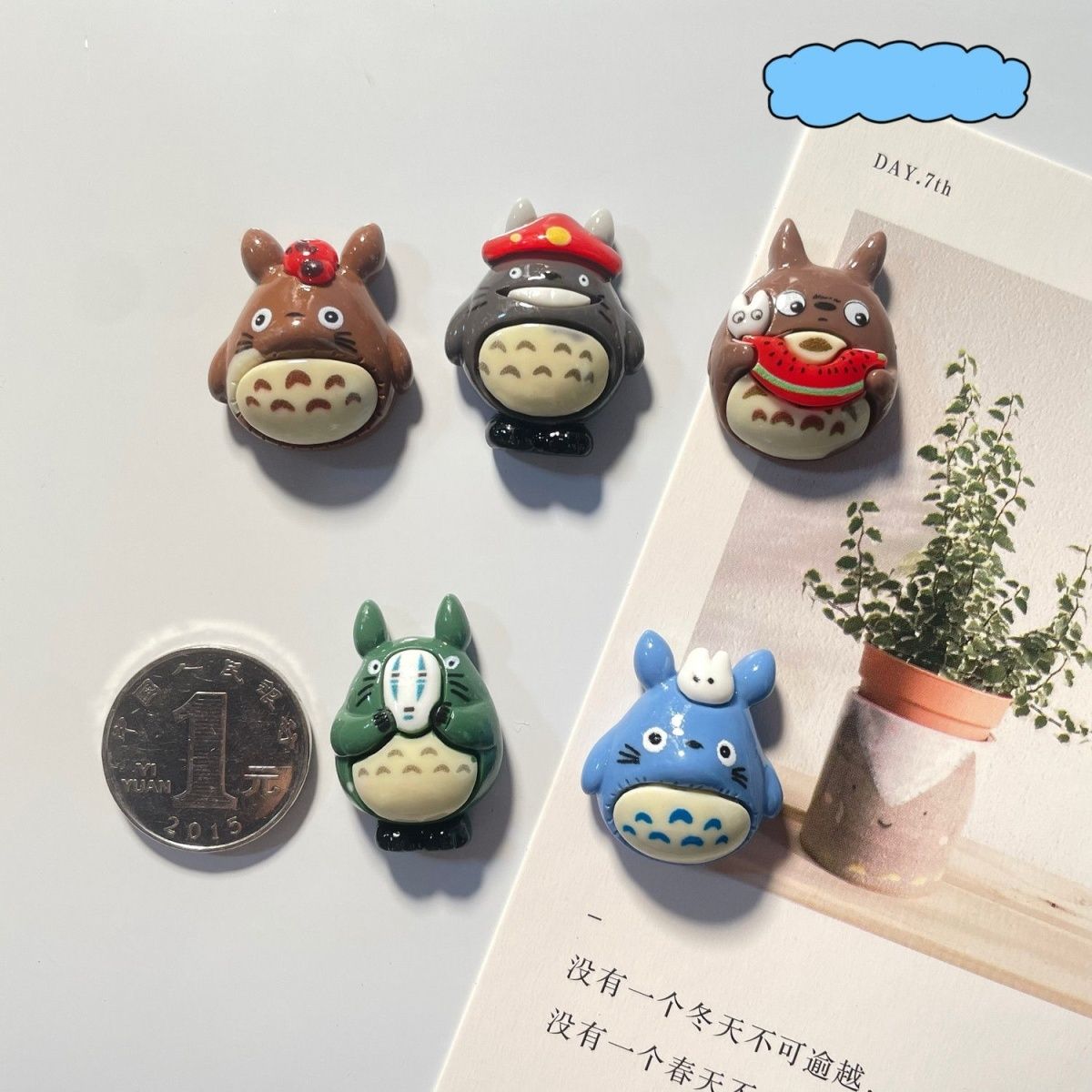 Totoro Anime Resin Fridge Magn - Kitchen Appliances Store review and price